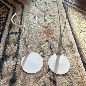 White Metal Display Stands for Dolls BARBIE